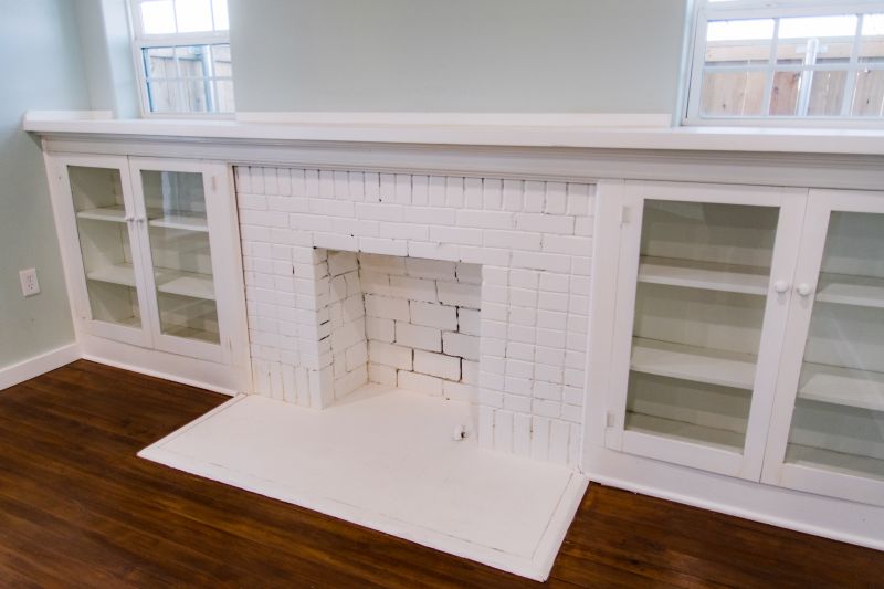 Fireplace Shelves Installation in Winston Salem, NC